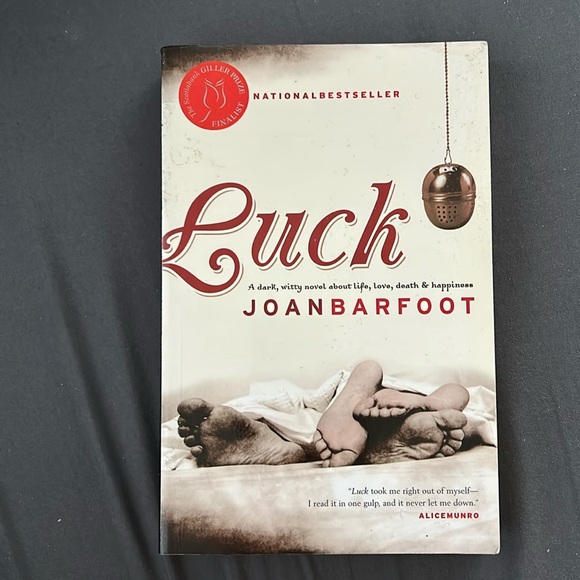 Luck by Joan Barfoot, a dark witty novel about life love death and happiness - Picture 1 of 8